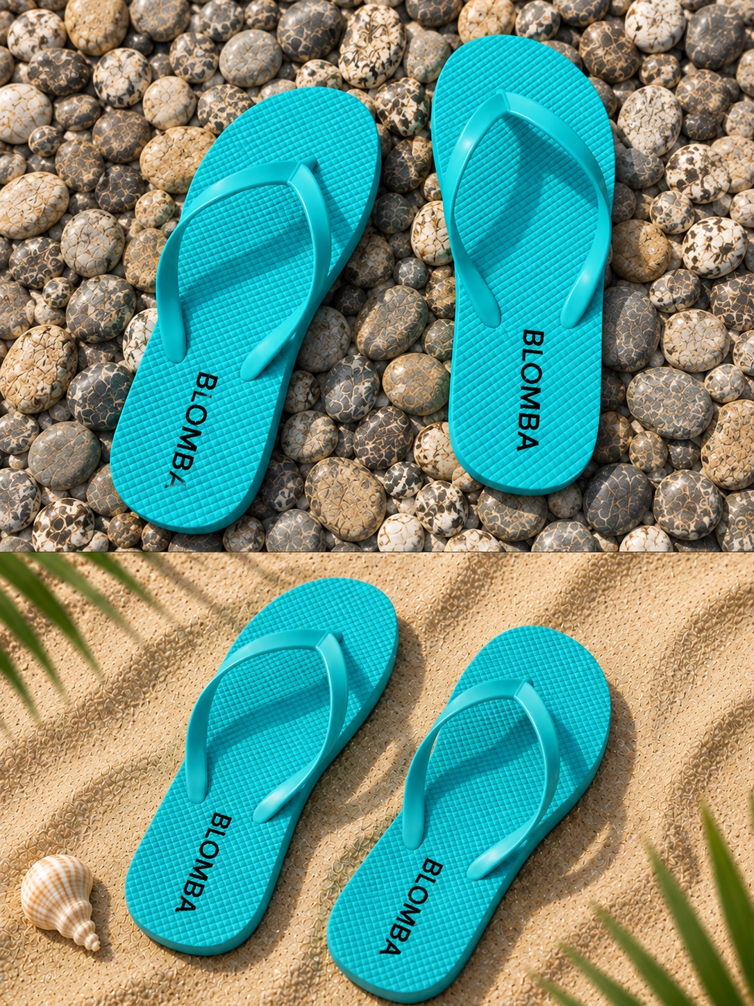 Sandales BLOMBA turquoise