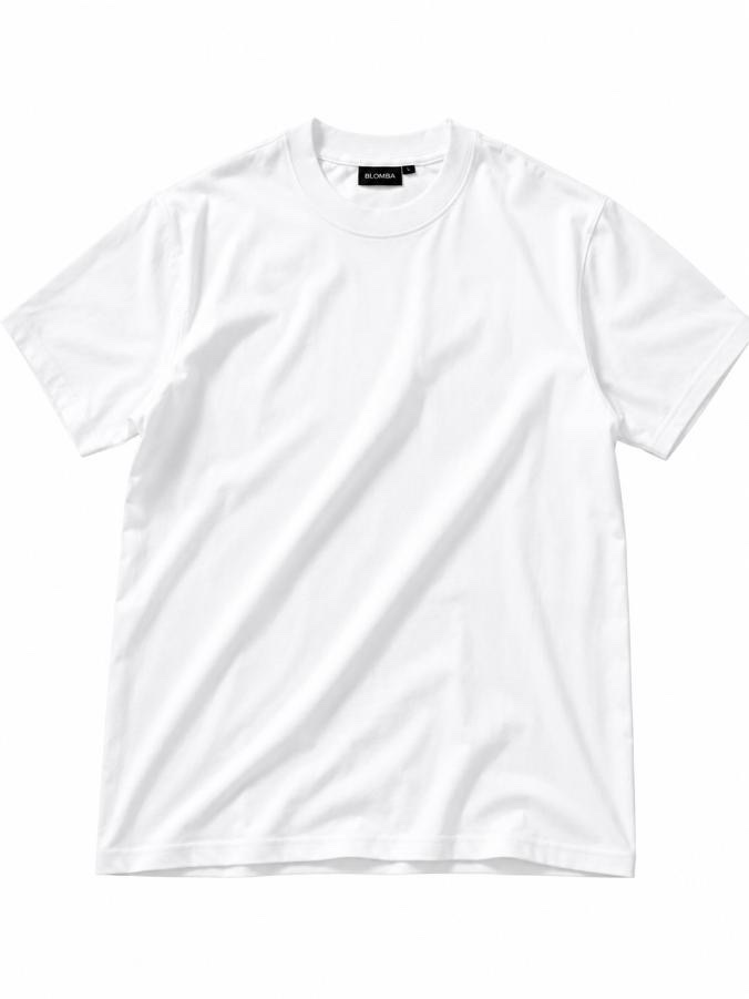 T-shirt Premium BLOMBA blanc seul
